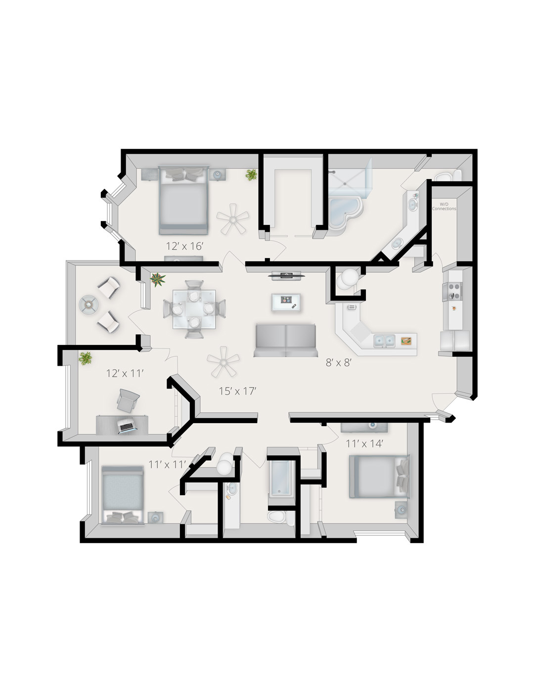 4 Bedroom A